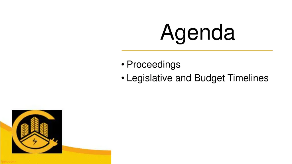 agenda