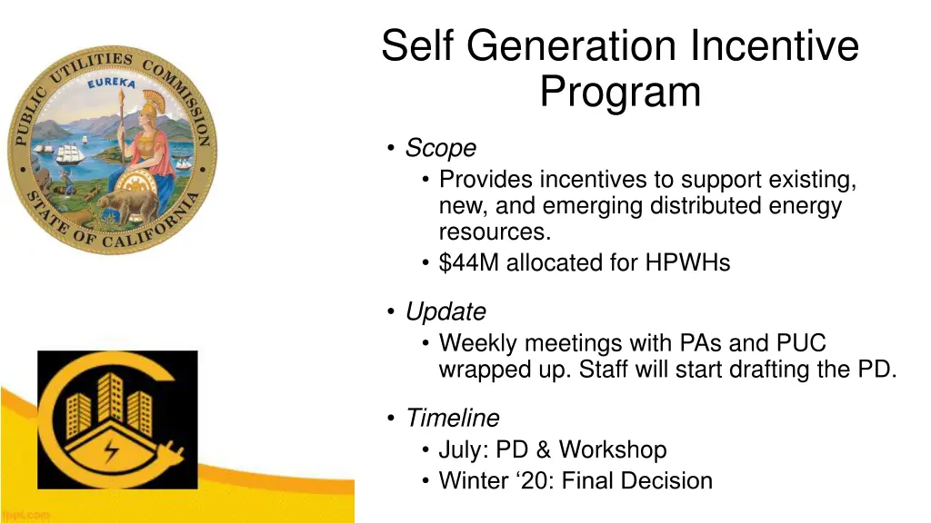 self generation incentive program