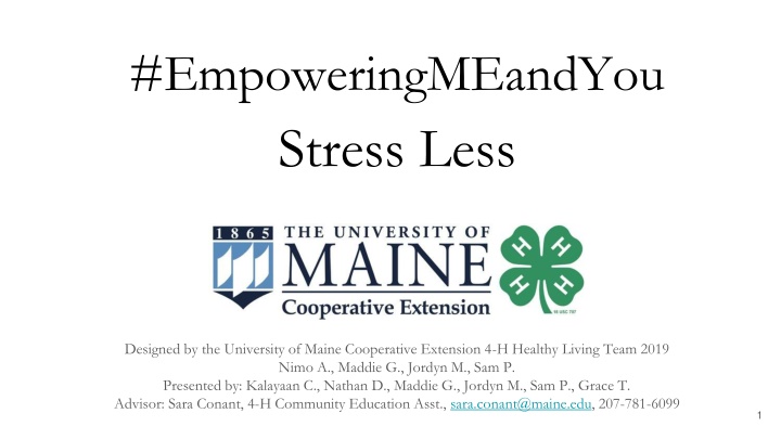 empoweringmeandyou stress less