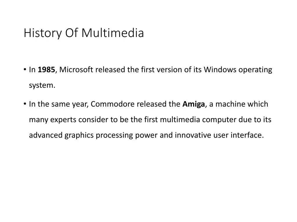 history of multimedia 2