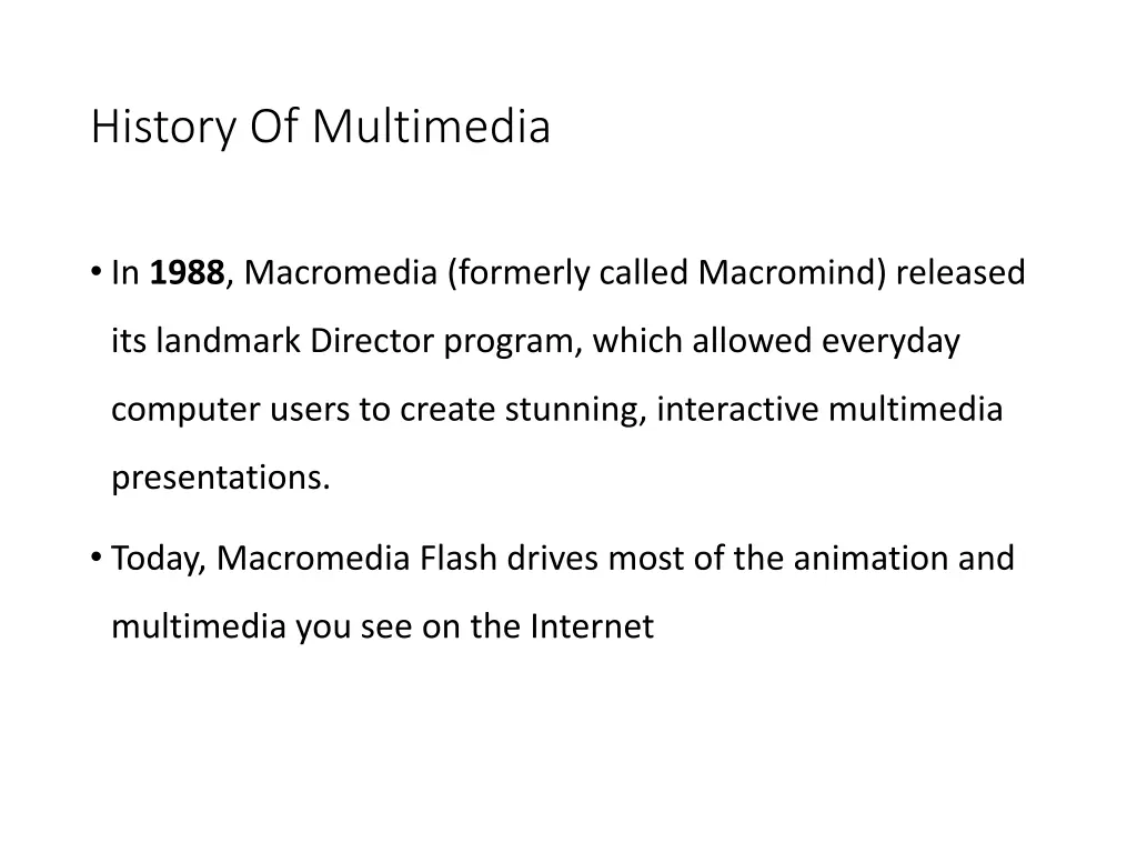 history of multimedia 4