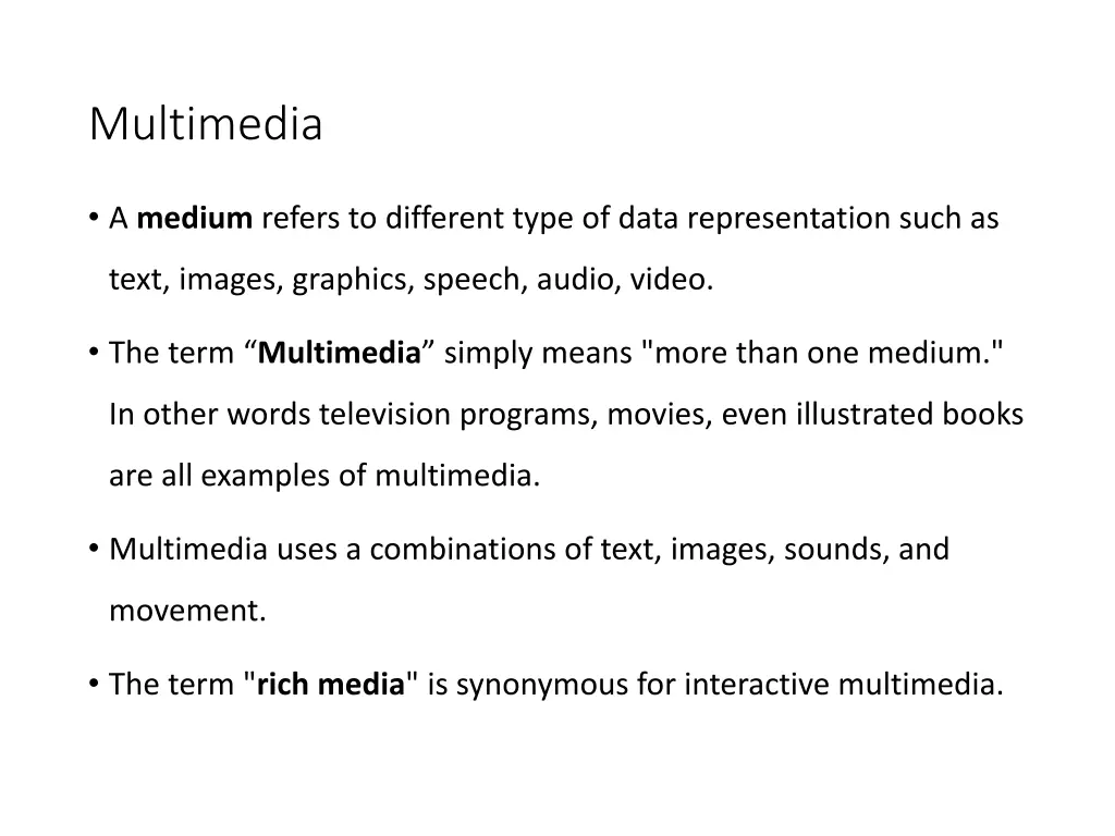 multimedia