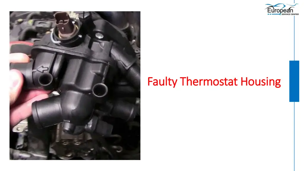 faulty thermostat housing faulty thermostat