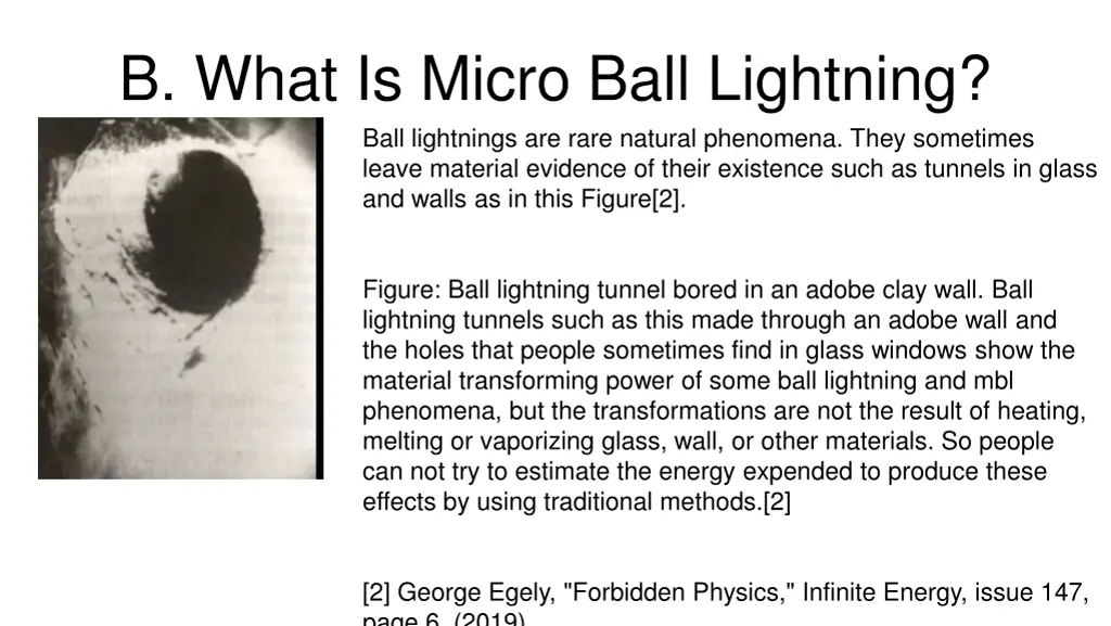 b what is micro ball lightning ball lightnings