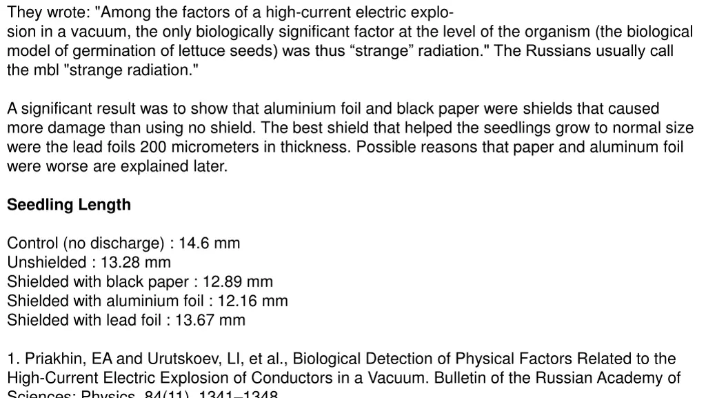 they wrote among the factors of a high current