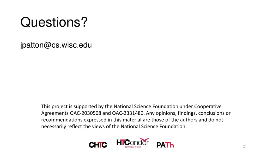 questions