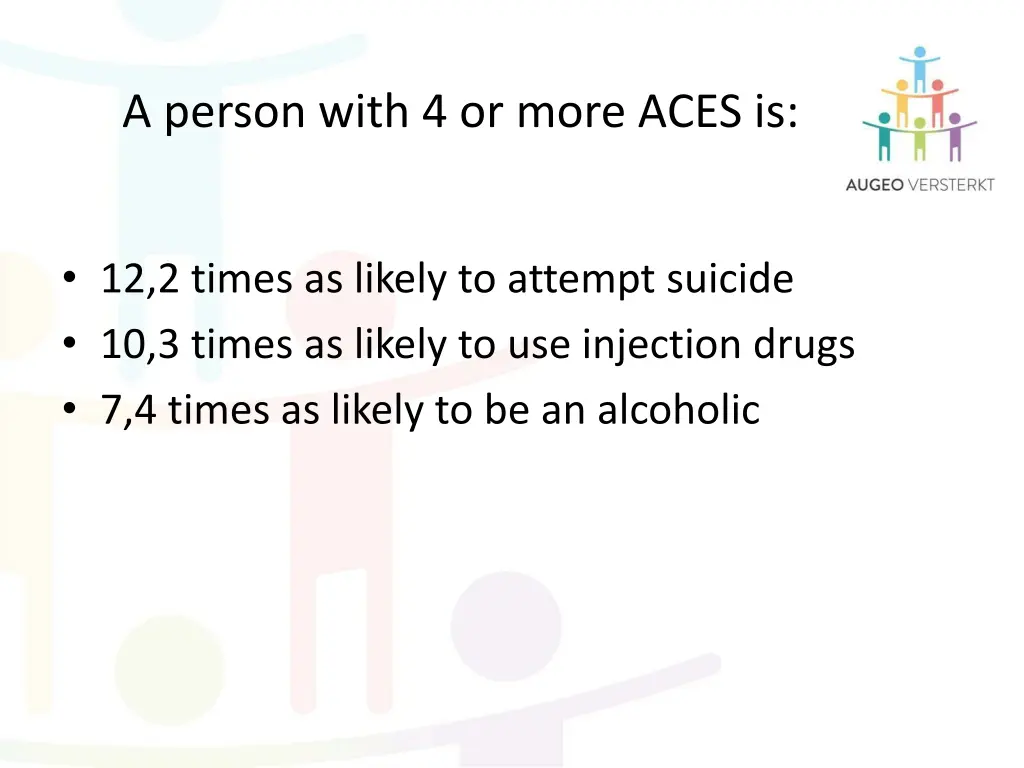 a person with 4 or more aces is 1