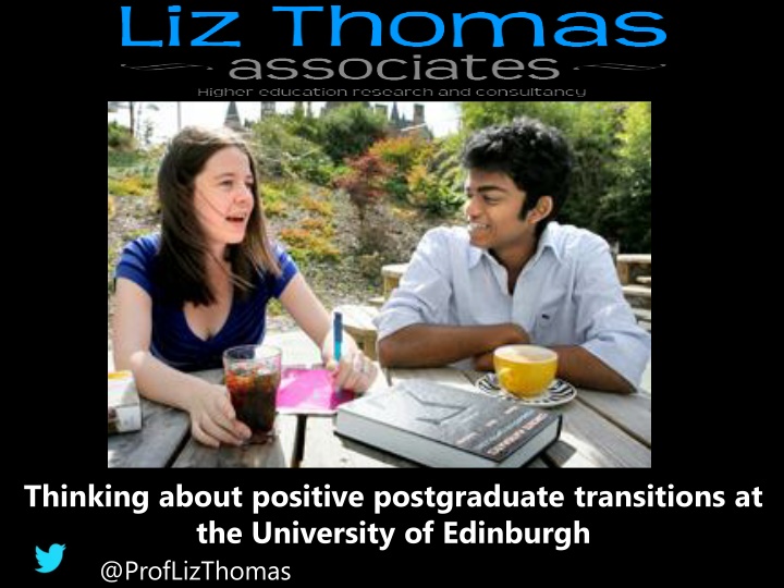 thinking about positive postgraduate transitions