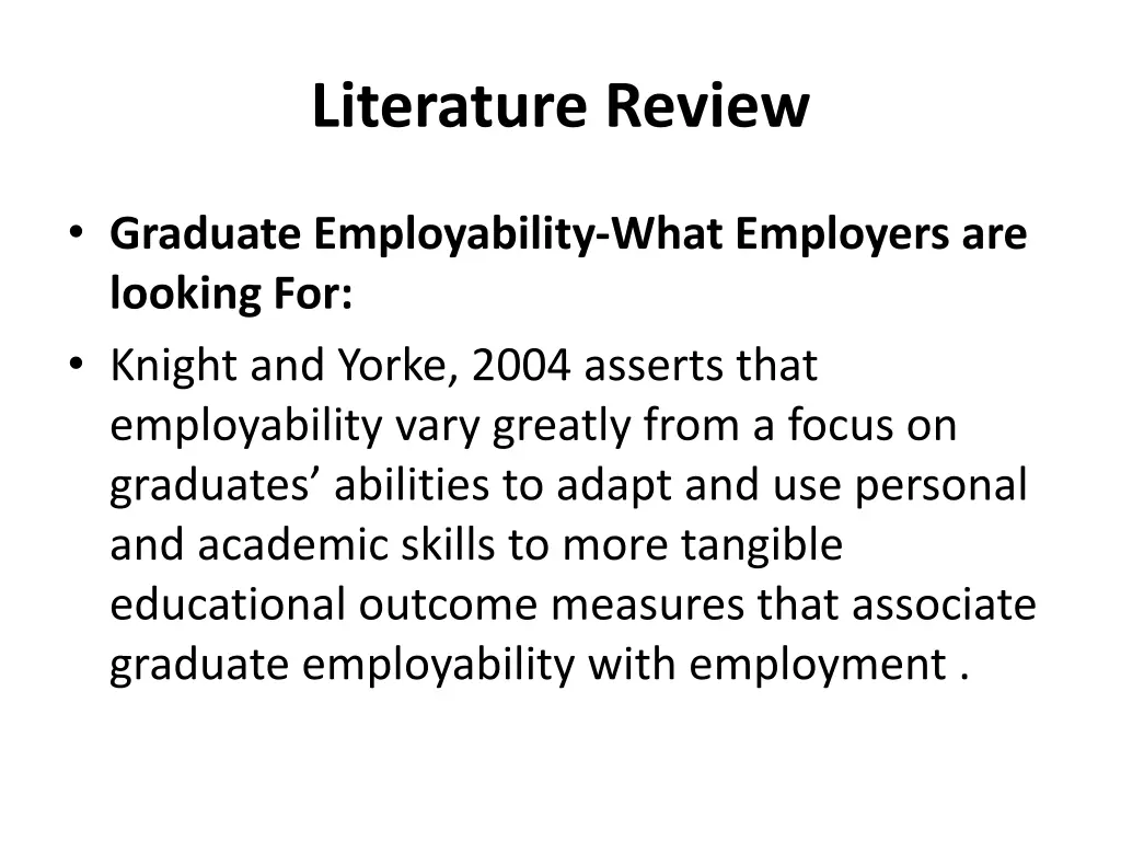literature review 2