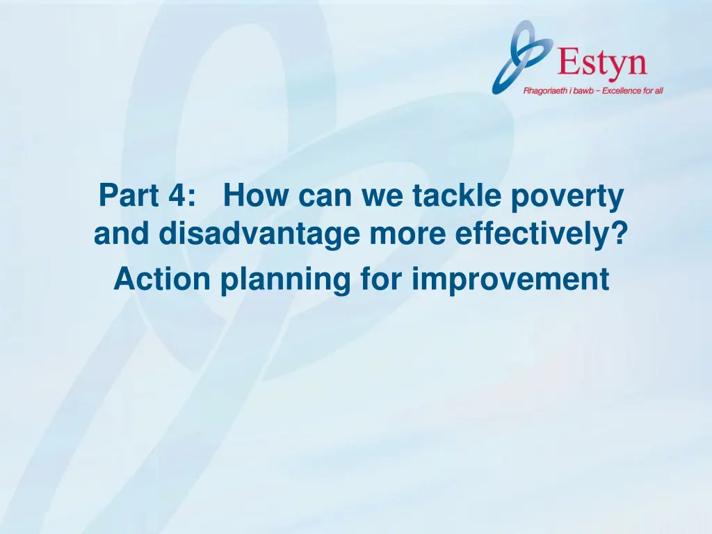part 4 how can we tackle poverty and disadvantage