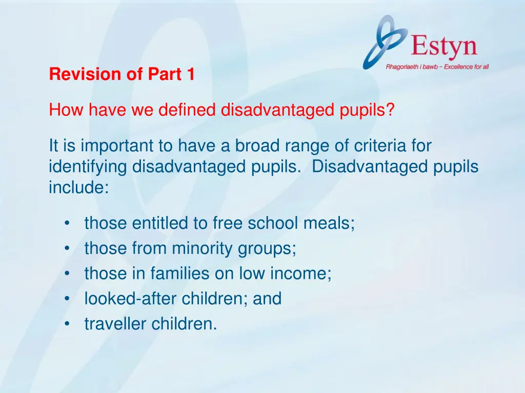 revision of part 1