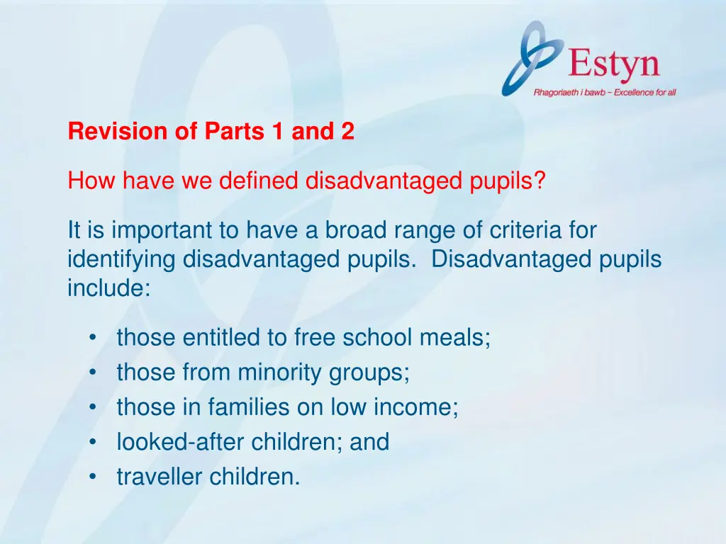 revision of parts 1 and 2