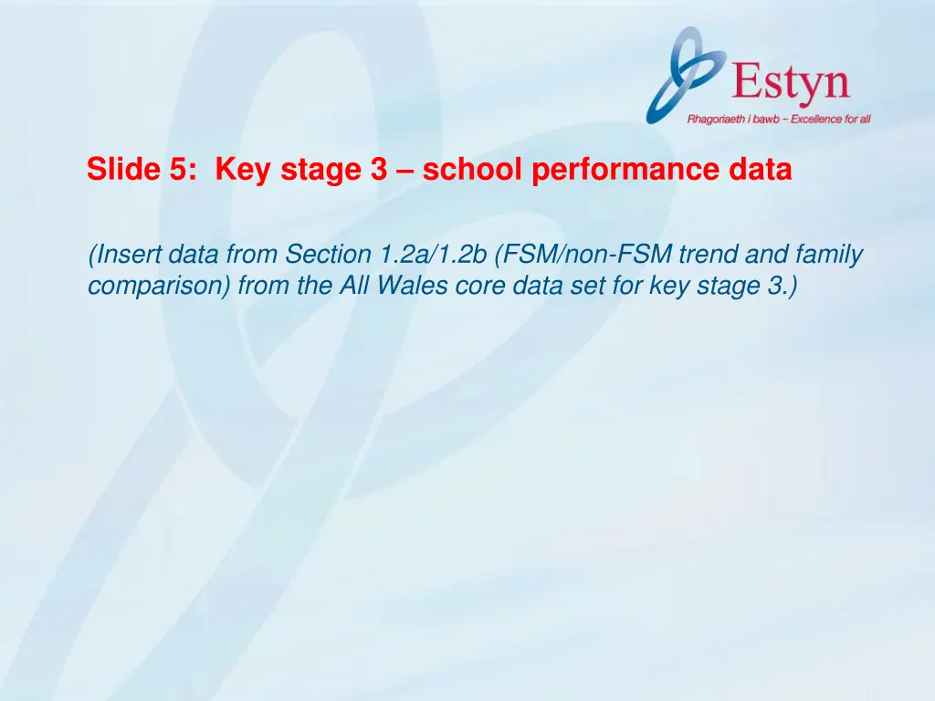 slide 5 key stage 3 school performance data