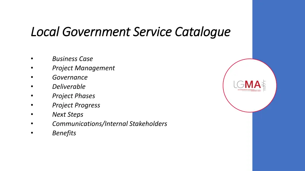 local government service catalogue local 1
