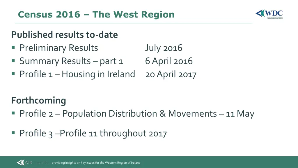 census 2016 the west region