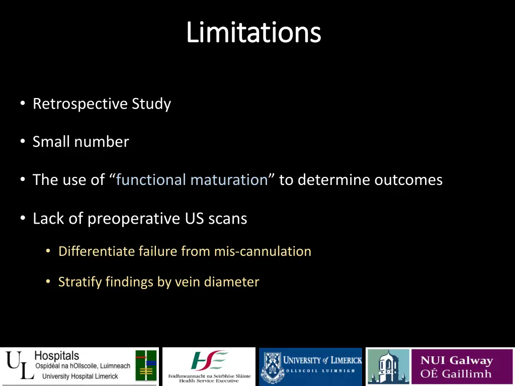 limitations limitations