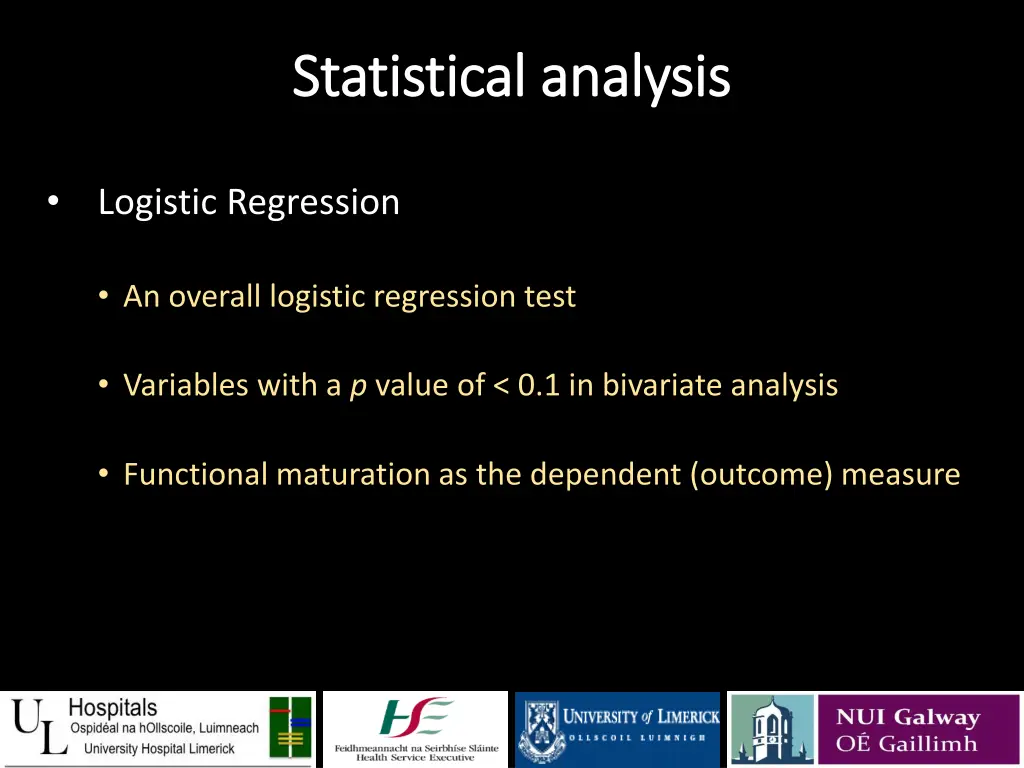 statistical analysis statistical analysis 1