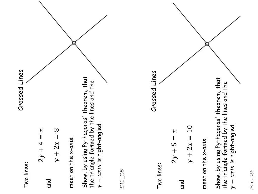 crossed lines 3
