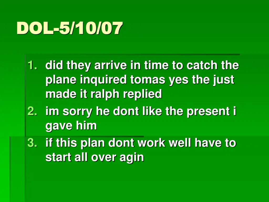 dol dol 5 10 07 5 10 07