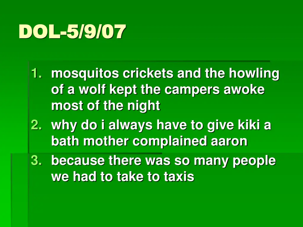 dol dol 5 9 07 5 9 07