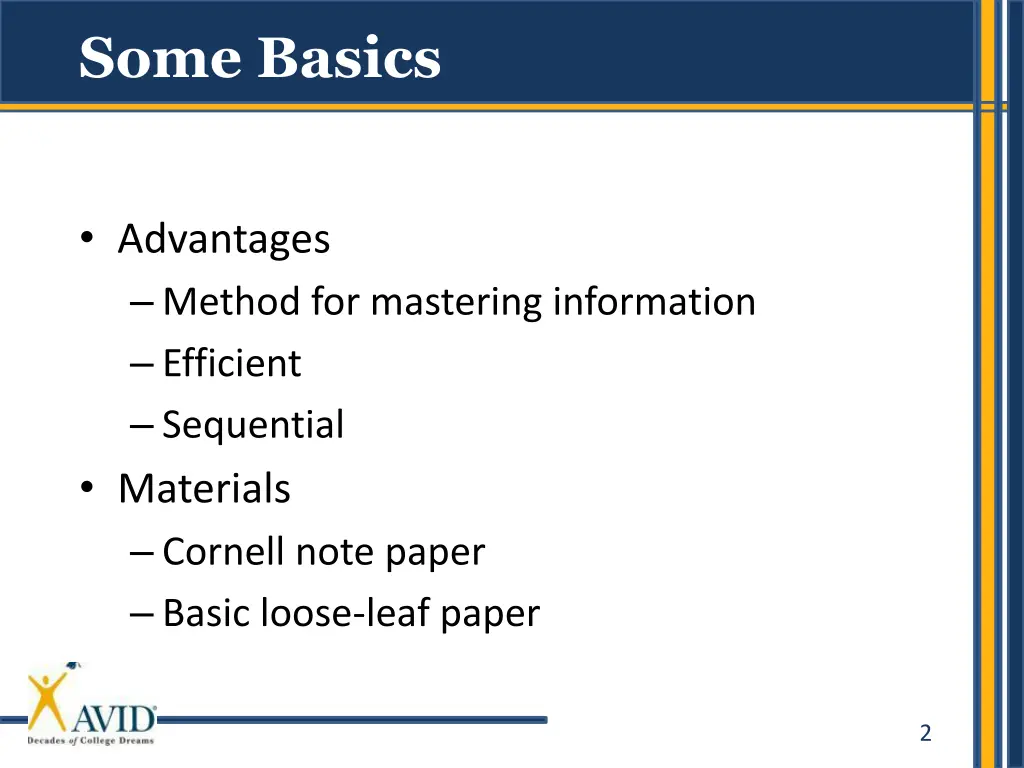 some basics