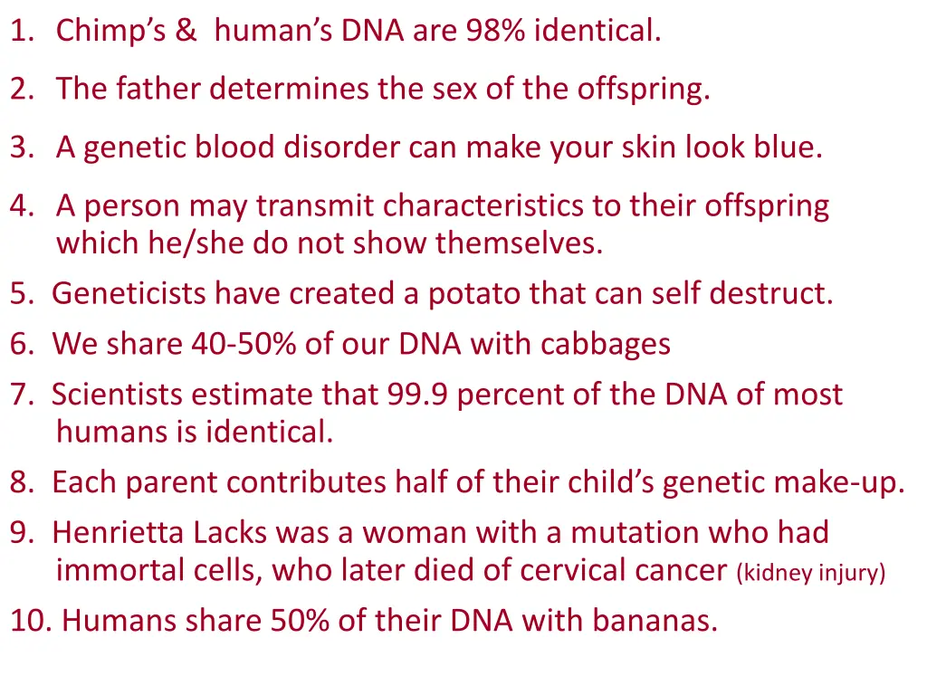 1 chimp s human s dna are 98 identical