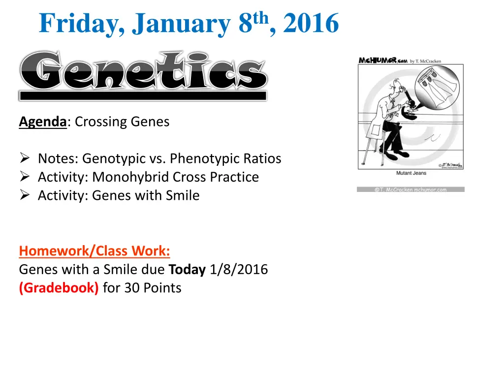 friday january 8 th 2016