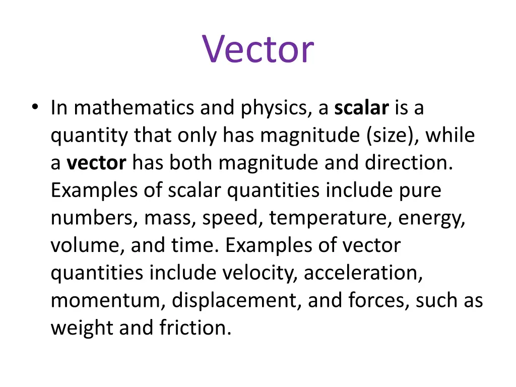 vector