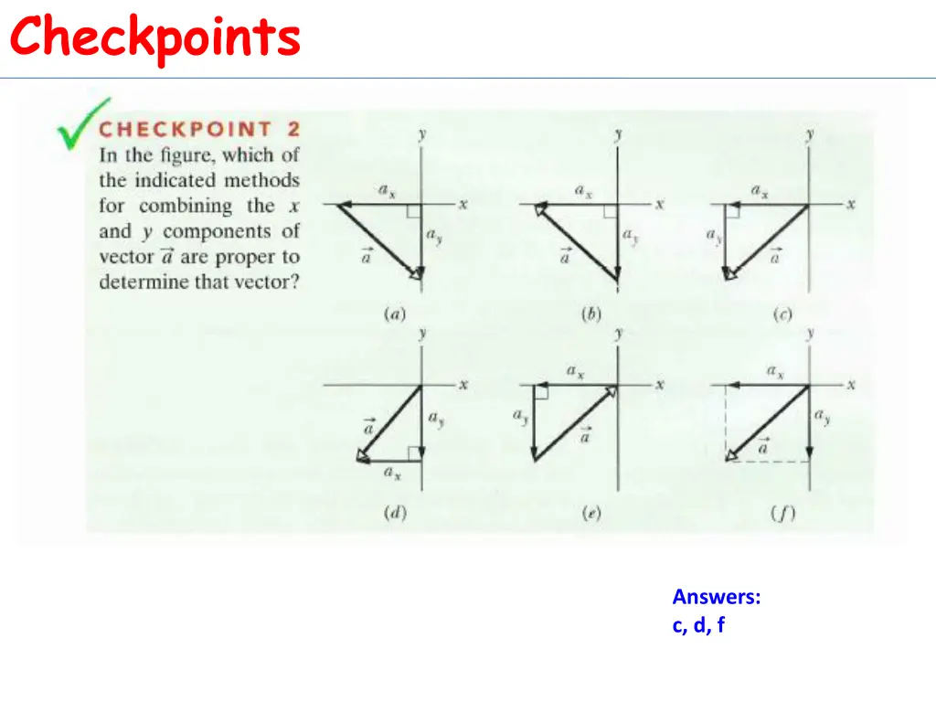 checkpoints