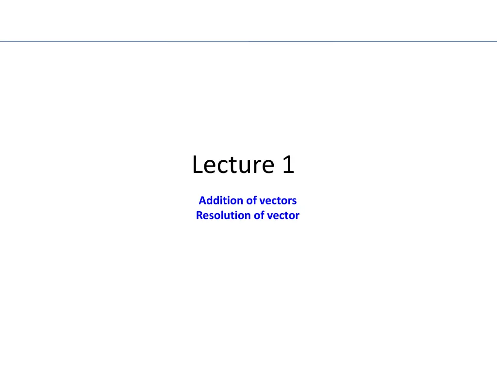 lecture 1