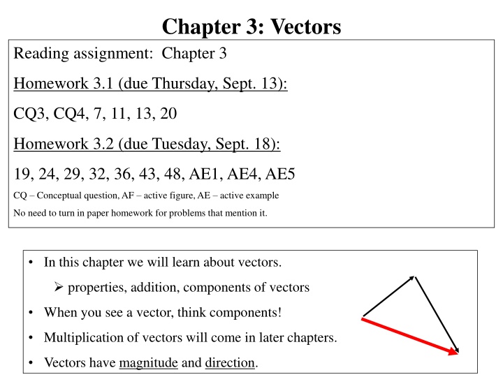 chapter 3 vectors
