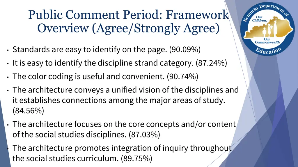 public comment period framework overview agree