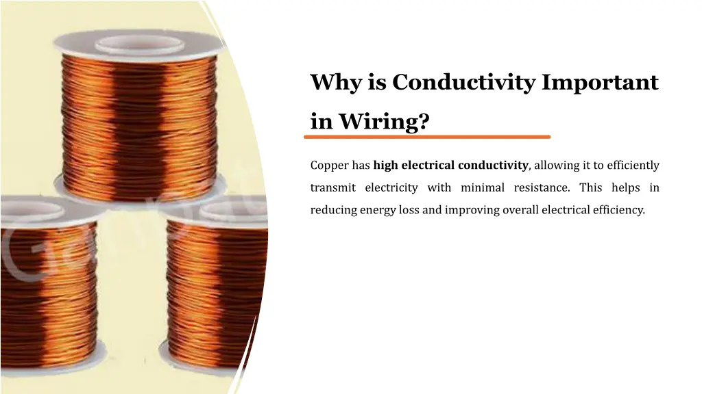 why is conductivity important