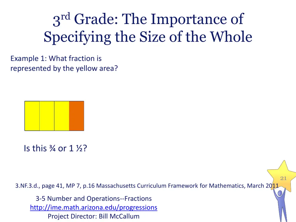 3 rd grade the importance of specifying the size 1