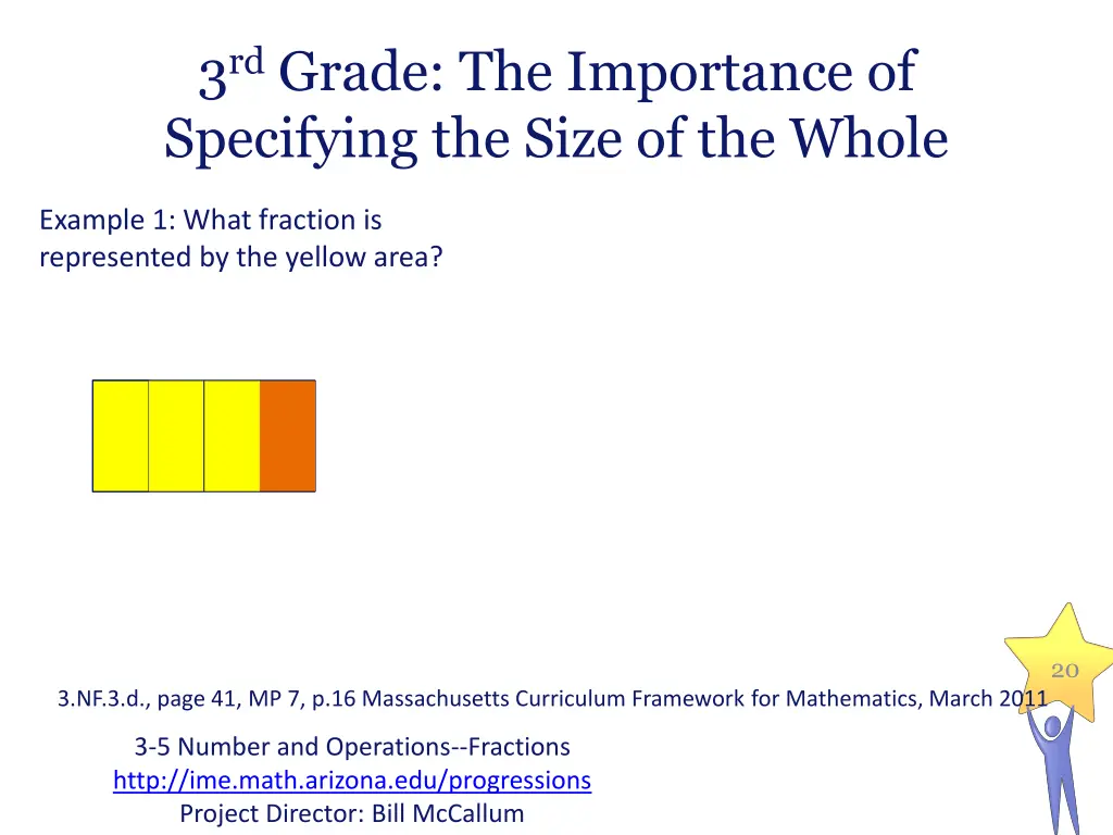 3 rd grade the importance of specifying the size