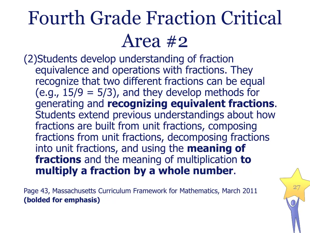 fourth grade fraction critical area 2 2 students