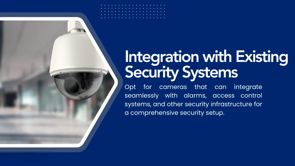 integration with existing security systems