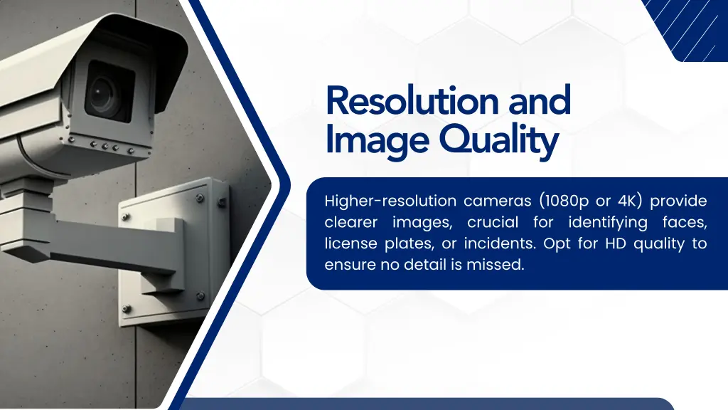 resolution and image quality
