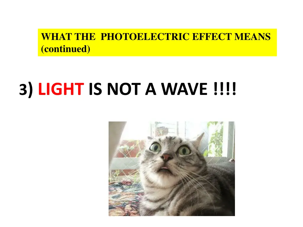 what the photoelectric effect means continued 1