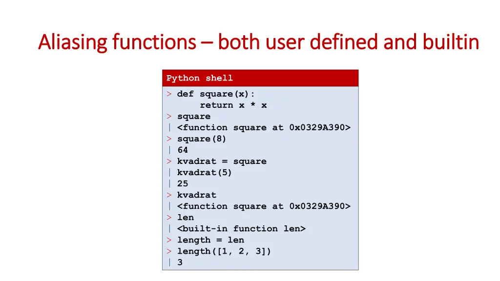 aliasing aliasing functions functions both