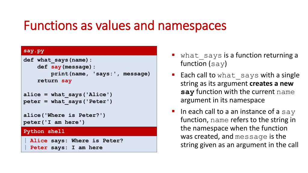 functions functions as 1