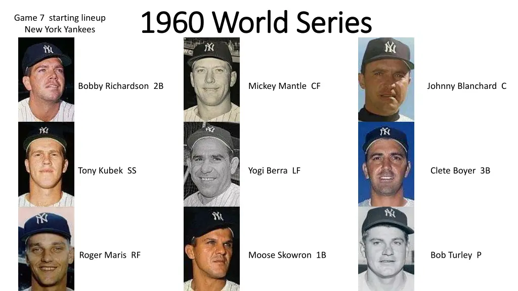 1960 world series 1960 world series 1
