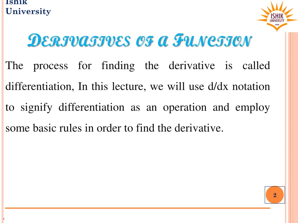 ishik university