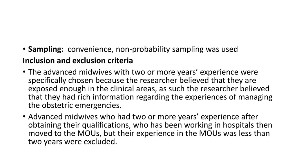 sampling convenience non probability sampling