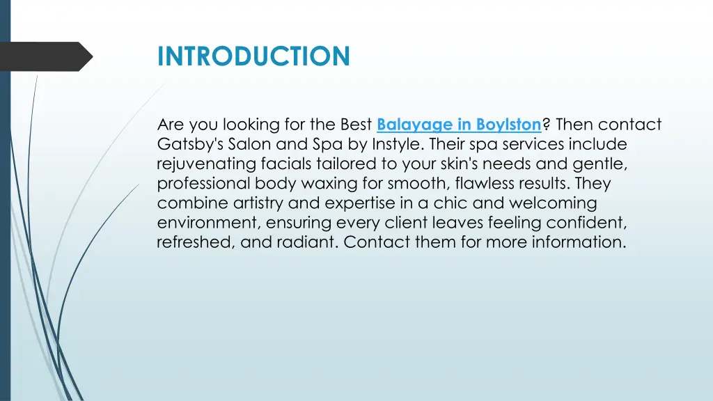 introduction