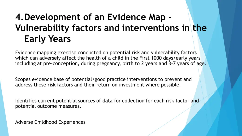 4 development of an evidence map vulnerability