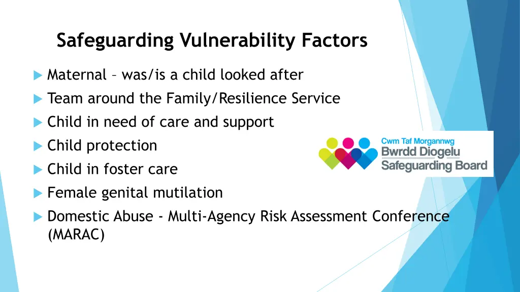 safeguarding vulnerability factors