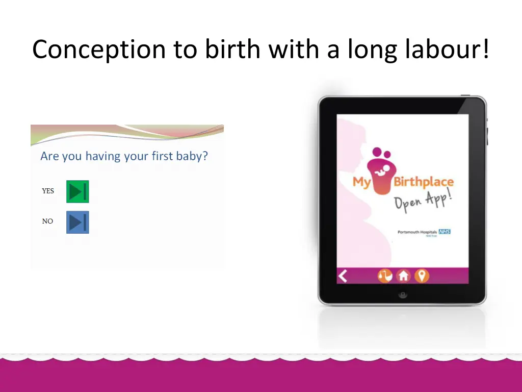 conception to birth with a long labour