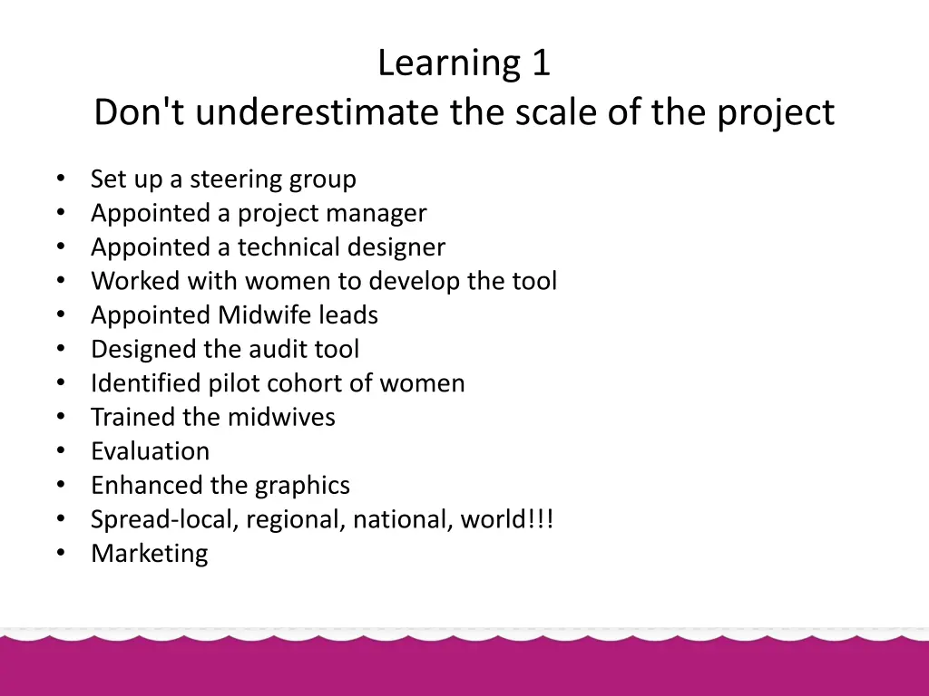 learning 1