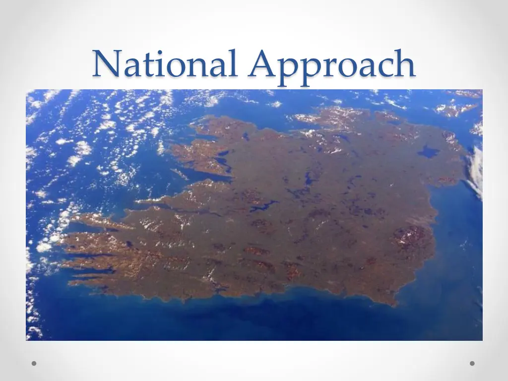national approach